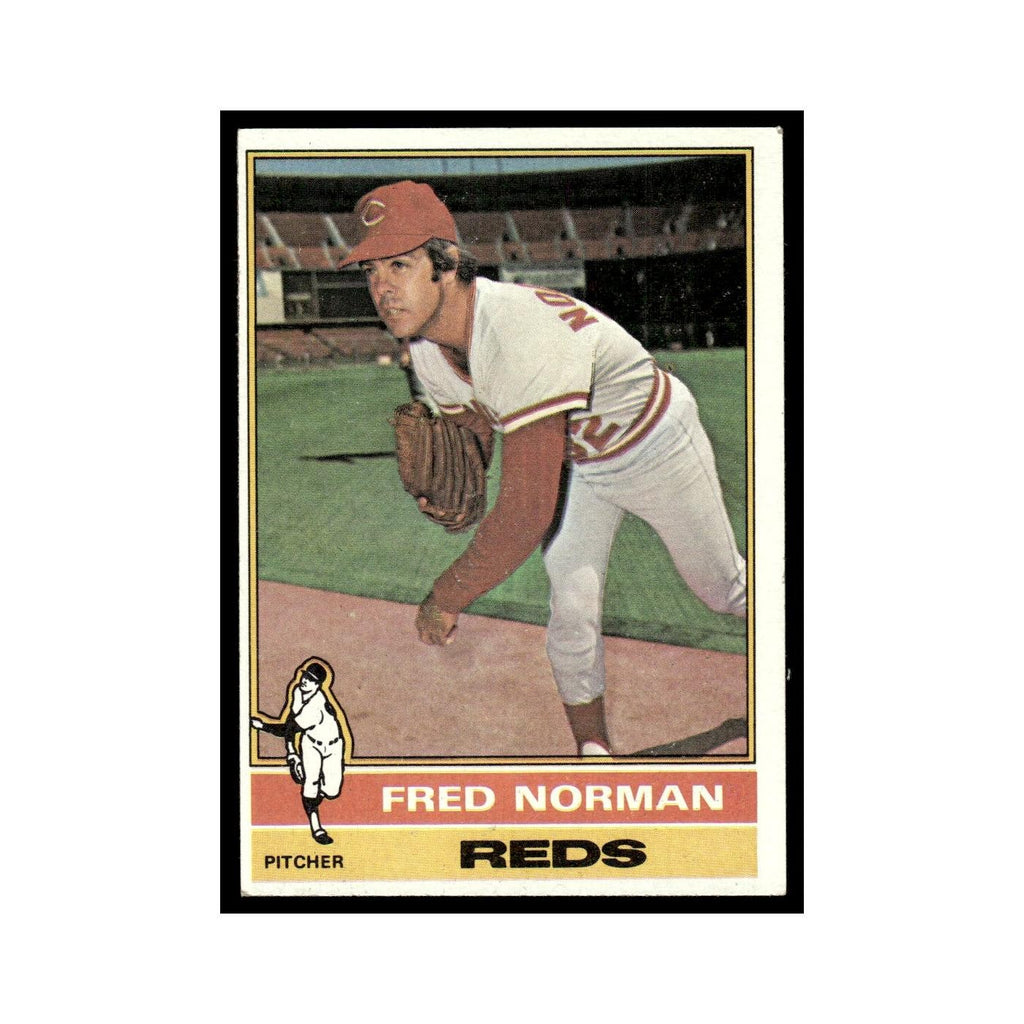 Fred Norman 1976 Topps #609 Cincinnati Reds Baseball Card EX