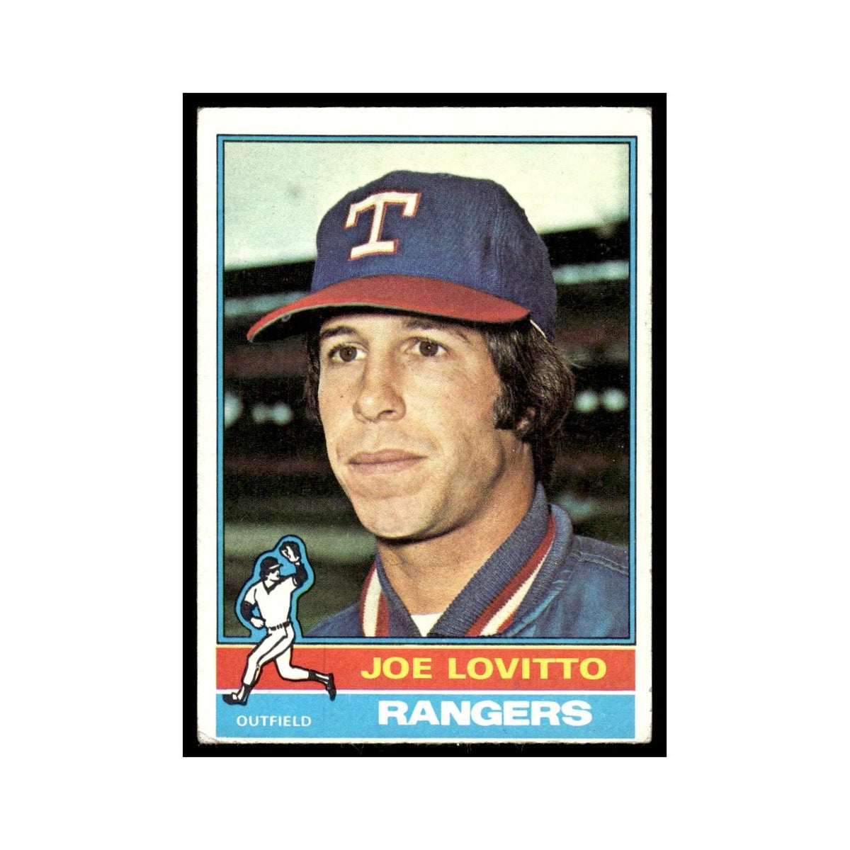 Joe Lovitto 1976 Topps #604 Texas Rangers Baseball Card EX