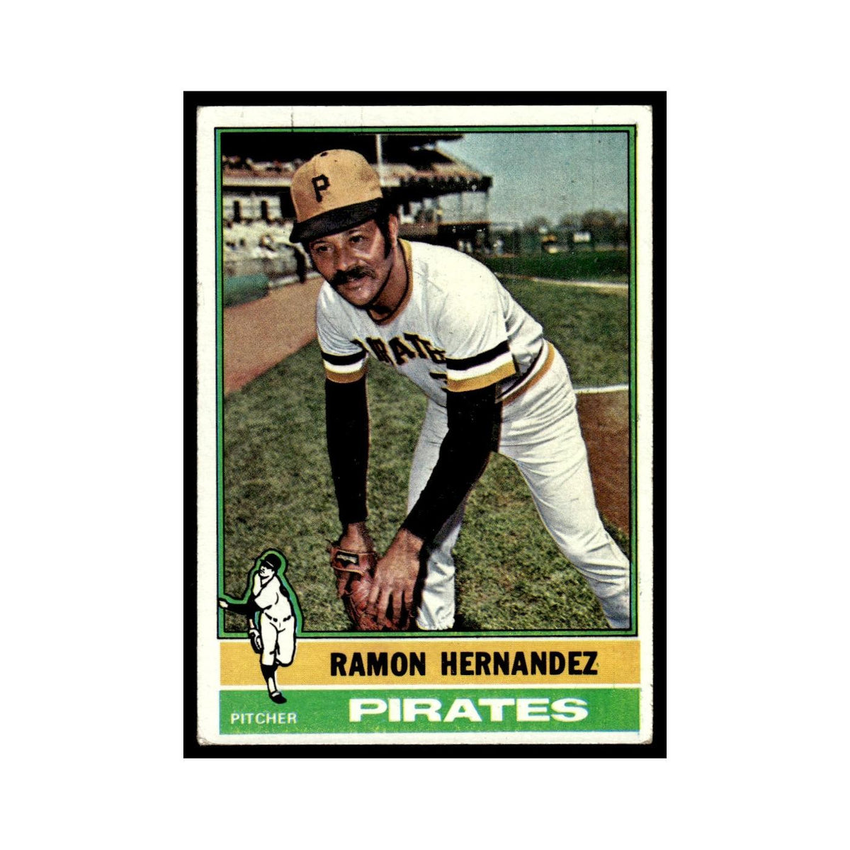 Ramon Hernandez 1976 Topps #647 Pittsburgh Pirates Baseball Card EX