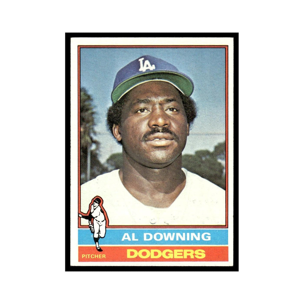 Al Downing 1976 Topps #605 Los Angeles Dodgers Baseball Card EX