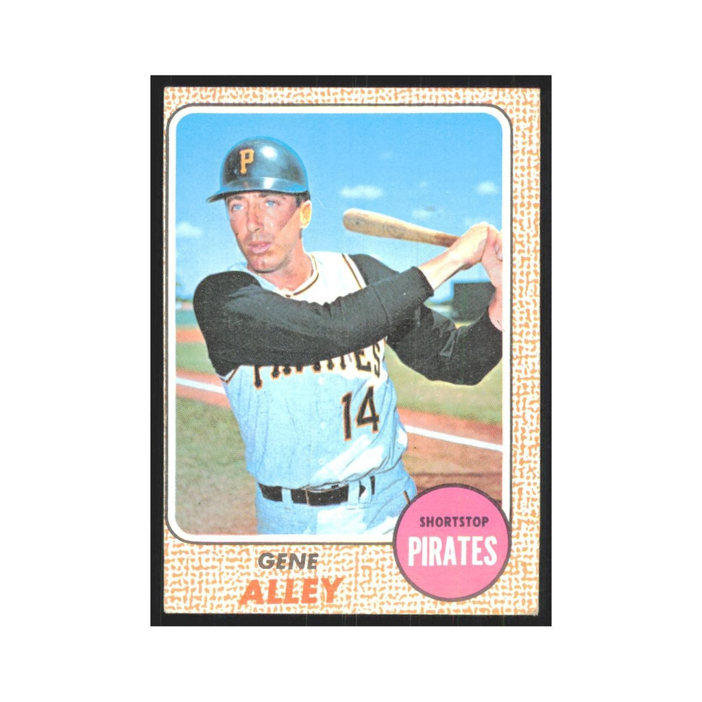 1968 Topps Gene Alley Pirates #53