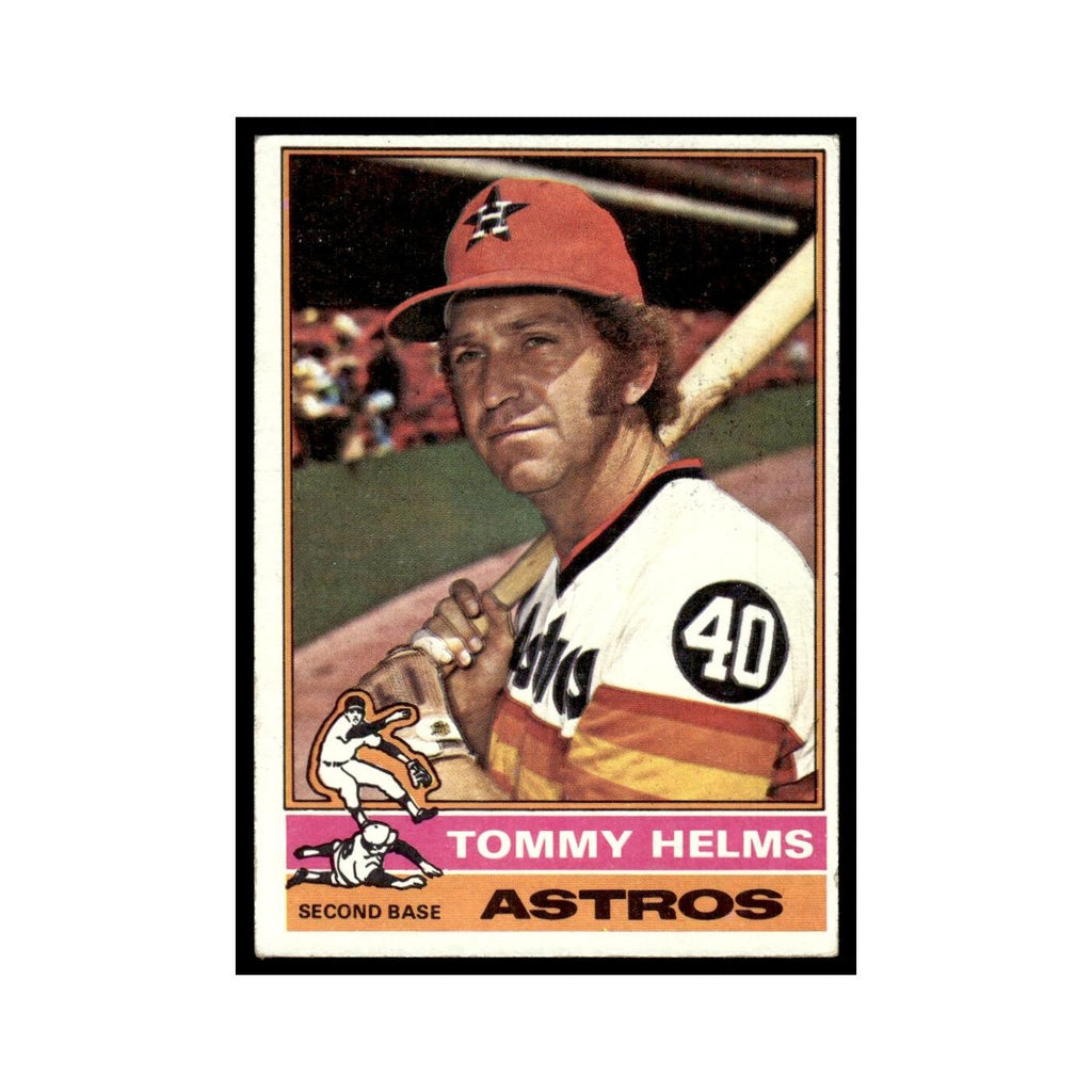 Tommy Helms 1976 Topps #583 Houston Astros Baseball Card EX