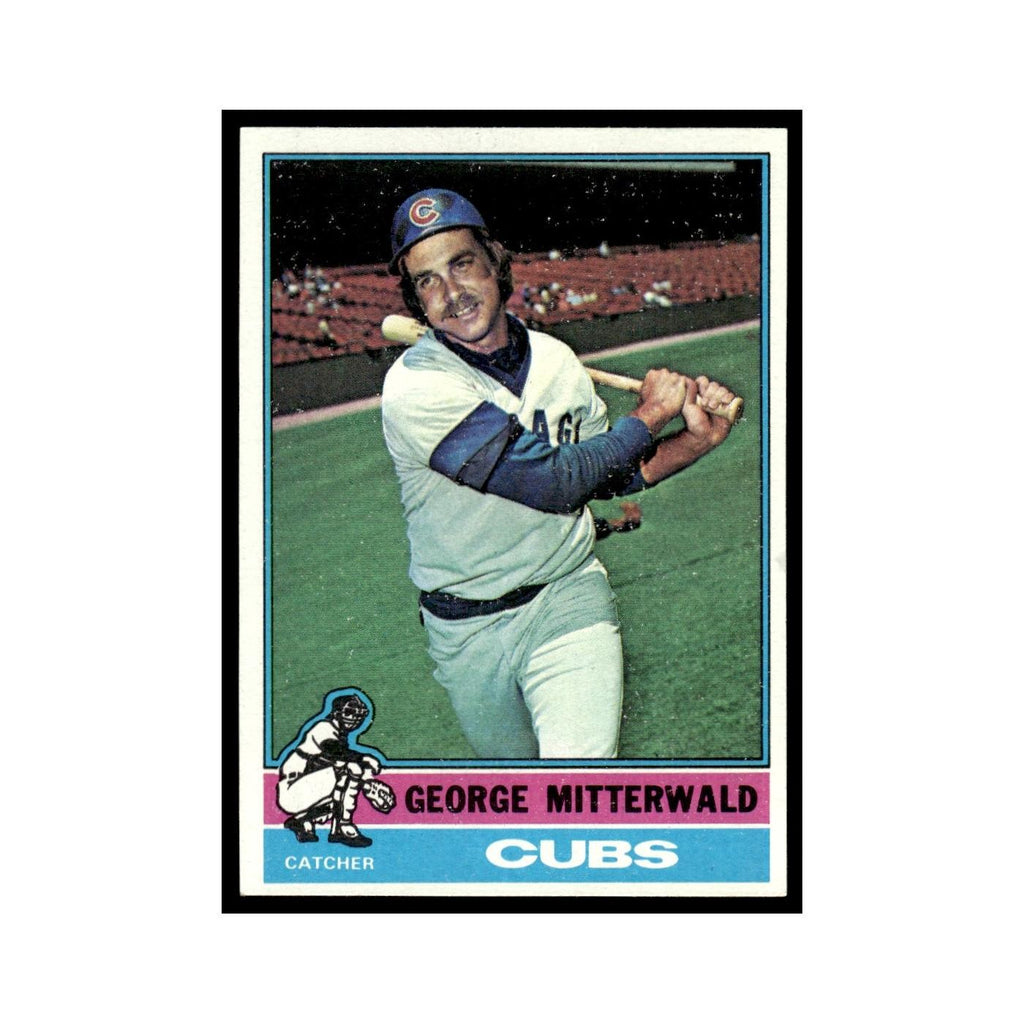 George Mitterwald 1976 Topps #506 Chicago Cubs Baseball Card EX