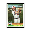 Tim Nordbrook Rookie 1976 Topps #252 Baltimore Orioles Baseball Card EX