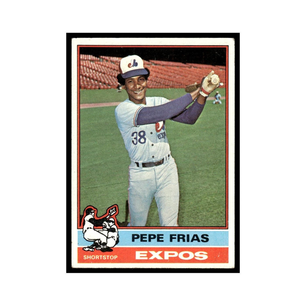 Pepe Frias 1976 Topps #544 Montreal Expos Baseball Card EX