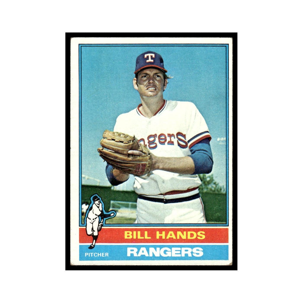Bill Hands 1976 Topps #509 Texas Rangers Baseball Card EX