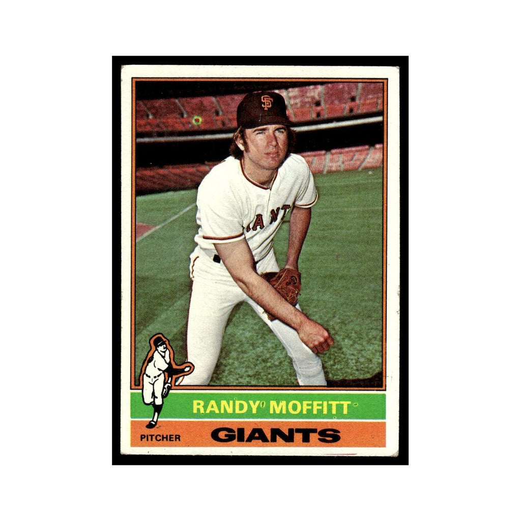 Randy Moffitt 1976 Topps #553 San Francisco Giants Baseball Card EX