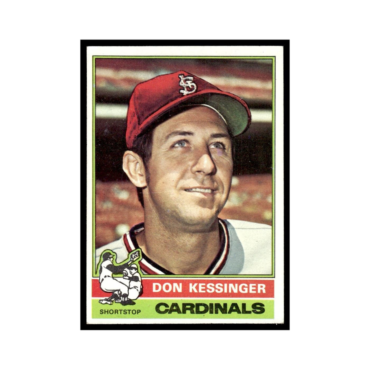 Don Kessinger 1976 Topps #574 St. Louis Cardinals Baseball Card EX
