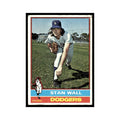 Stan Wall Rookie 1976 Topps #584 Los Angeles Dodgers Baseball Card EX