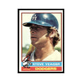 Steve Yeager 1976 Topps #515 Los Angeles Dodgers Baseball Card EX