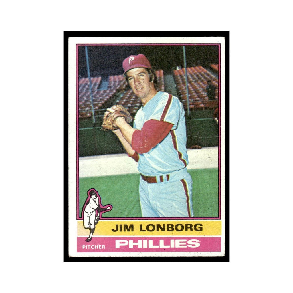 Jim Lonborg 1976 Topps #271 Philadelphia Phillies Baseball Card EX