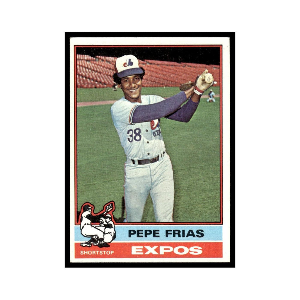 Pepe Frias 1976 Topps #544 Montreal Expos Baseball Card EX