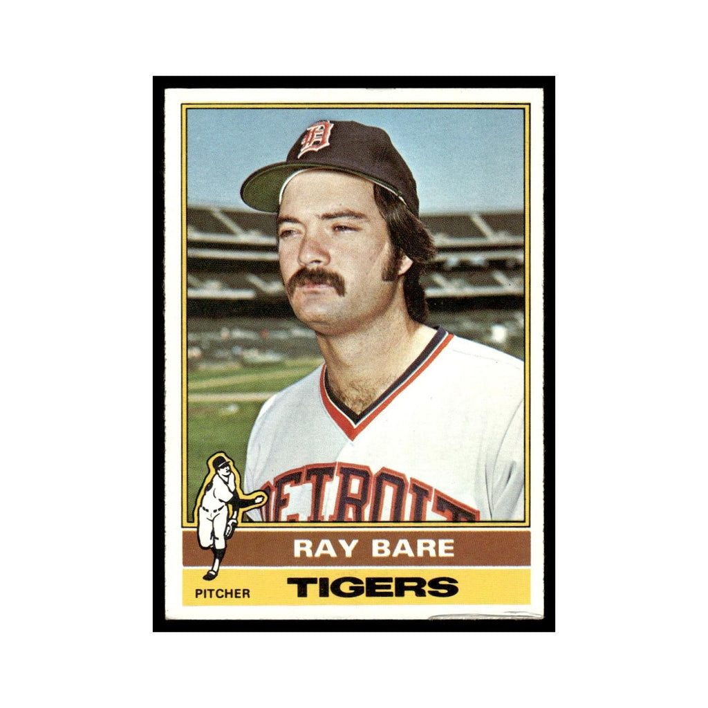 Ray Bare Rookie 1976 Topps #507 Detroit Tigers Baseball Card EX