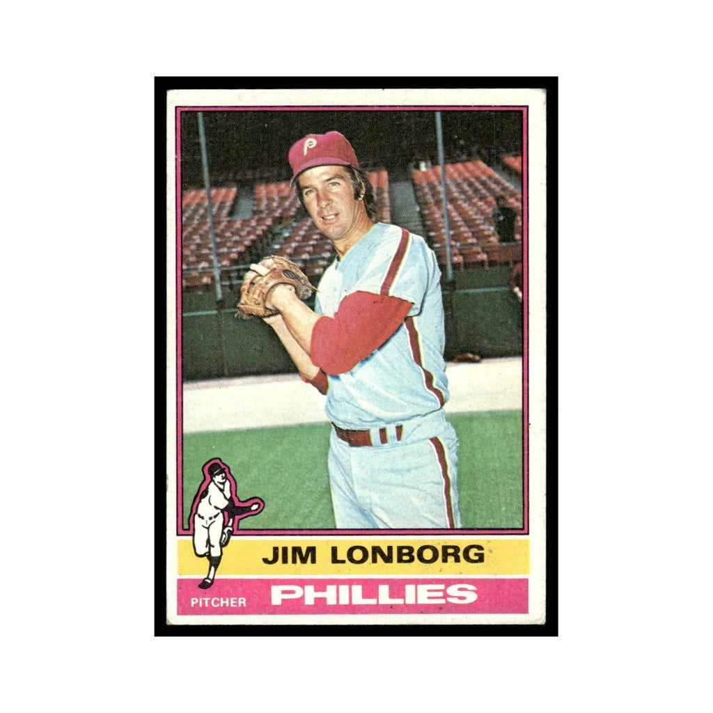 Jim Lonborg 1976 Topps #271 Philadelphia Phillies Baseball Card EX
