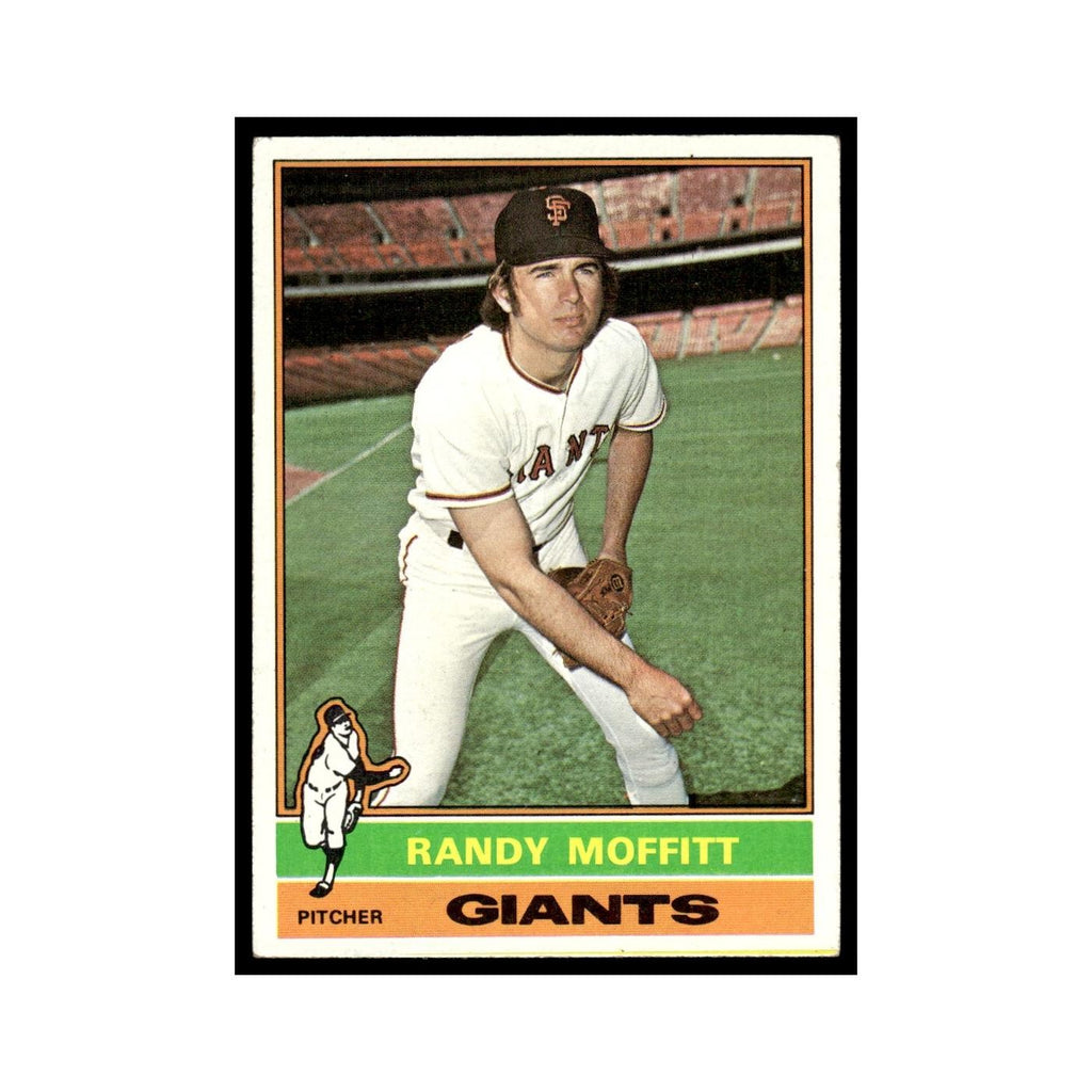 Randy Moffitt 1976 Topps #553 San Francisco Giants Baseball Card EX
