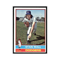 Stan Wall Rookie 1976 Topps #584 Los Angeles Dodgers Baseball Card EX
