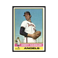 Andy Hassler 1976 Topps #207 California Angels Baseball Card EX
