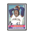 Jim Slaton 1976 Topps #163 Milwaukee Brewers Baseball Card EX