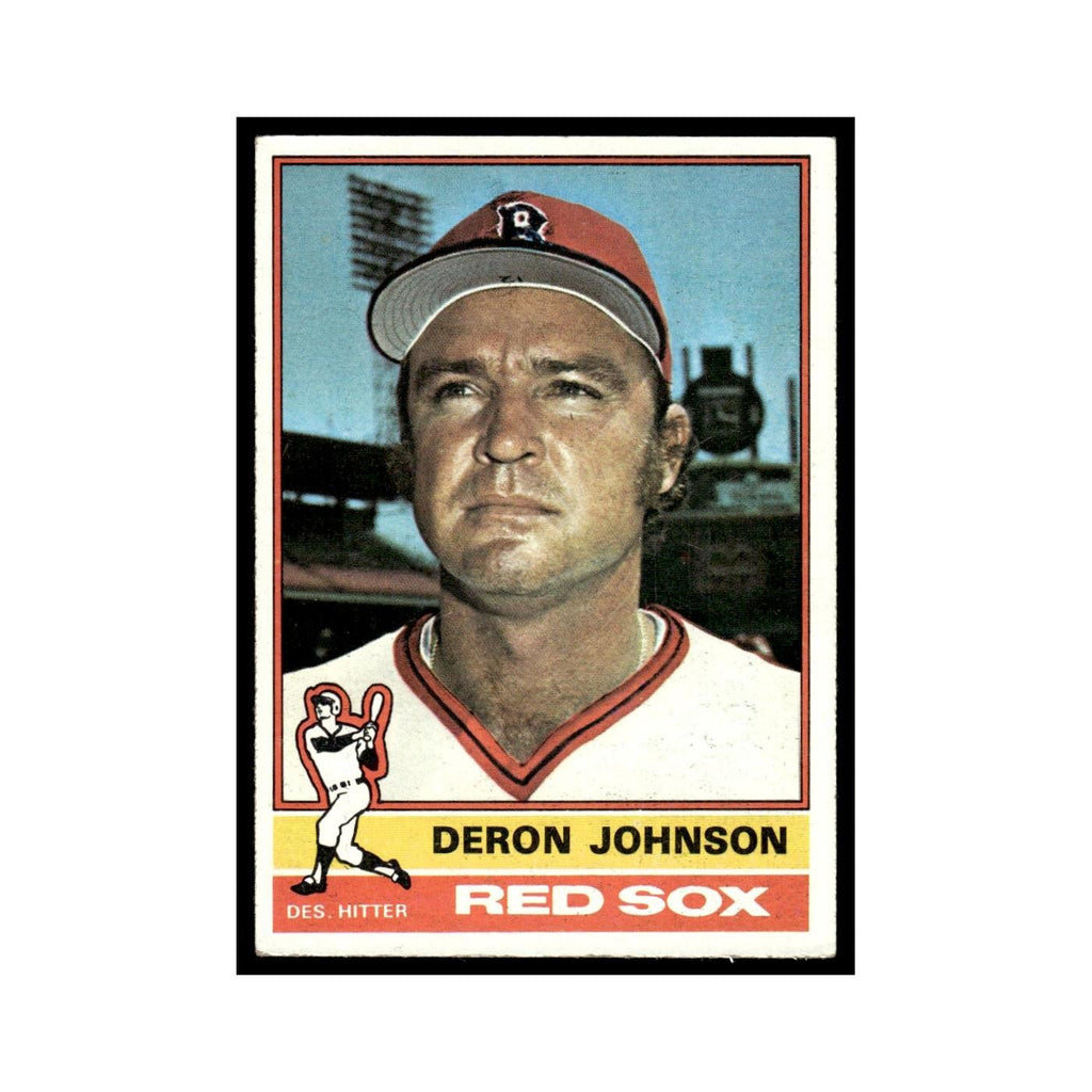 Deron Johnson 1976 Topps #529 Boston Red Sox Baseball Card EX