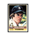 John Knox 1976 Topps #218 Detroit Tigers Baseball Card EX