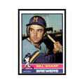 Bill Sharp 1976 Topps #244 Milwaukee Brewers Baseball Card EX