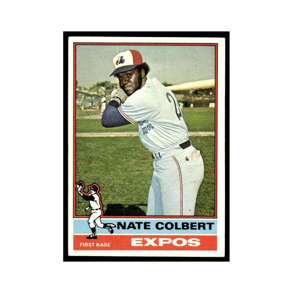 Nate Colbert 1976 Topps #495 Montreal Expos Baseball Card EX