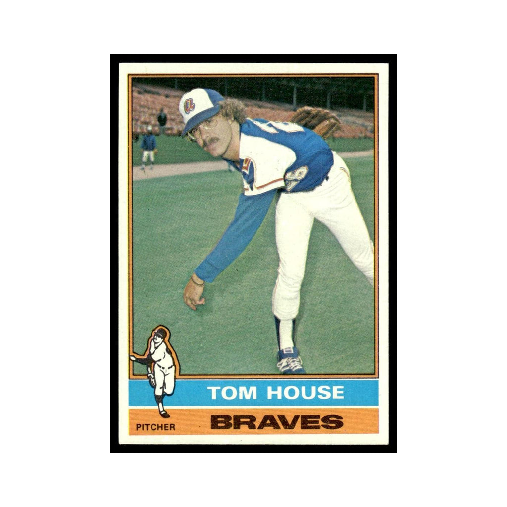 Tom House 1976 Topps #231 Atlanta Braves Baseball Card EX