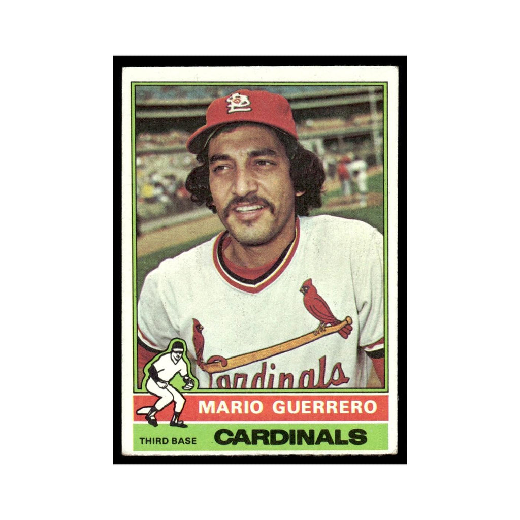 Mario Guerrero 1976 Topps #499 St. Louis Cardinals Baseball Card EX