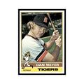 Dan Meyer 1976 Topps #242 Detroit Tigers Baseball Card EX