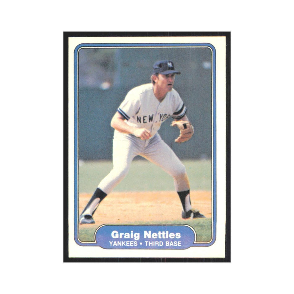 1982 Fleer Graig Nettles Yankees #46