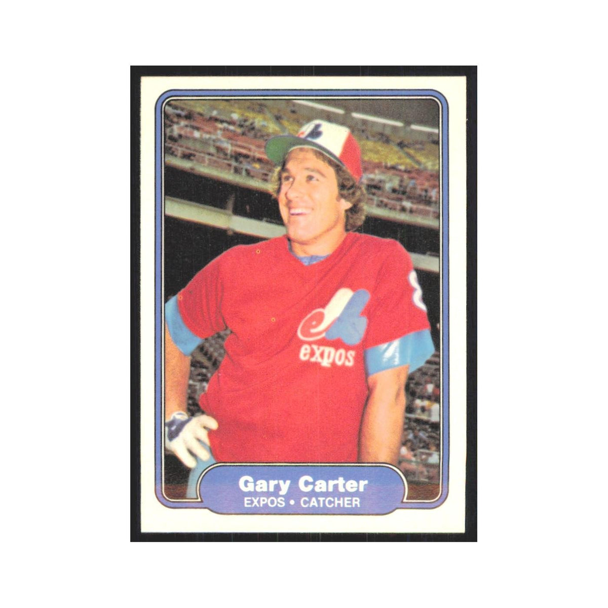 1982 Fleer Gary Carter Montreal Expos #185