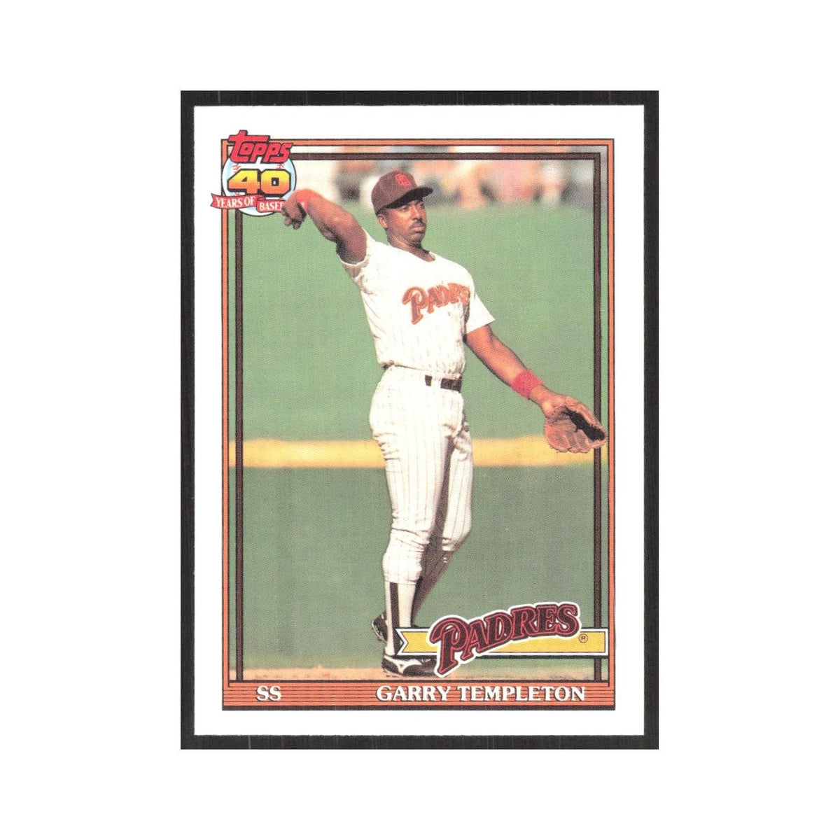 1991 O-Pee-Chee Garry Templeton Padres #253