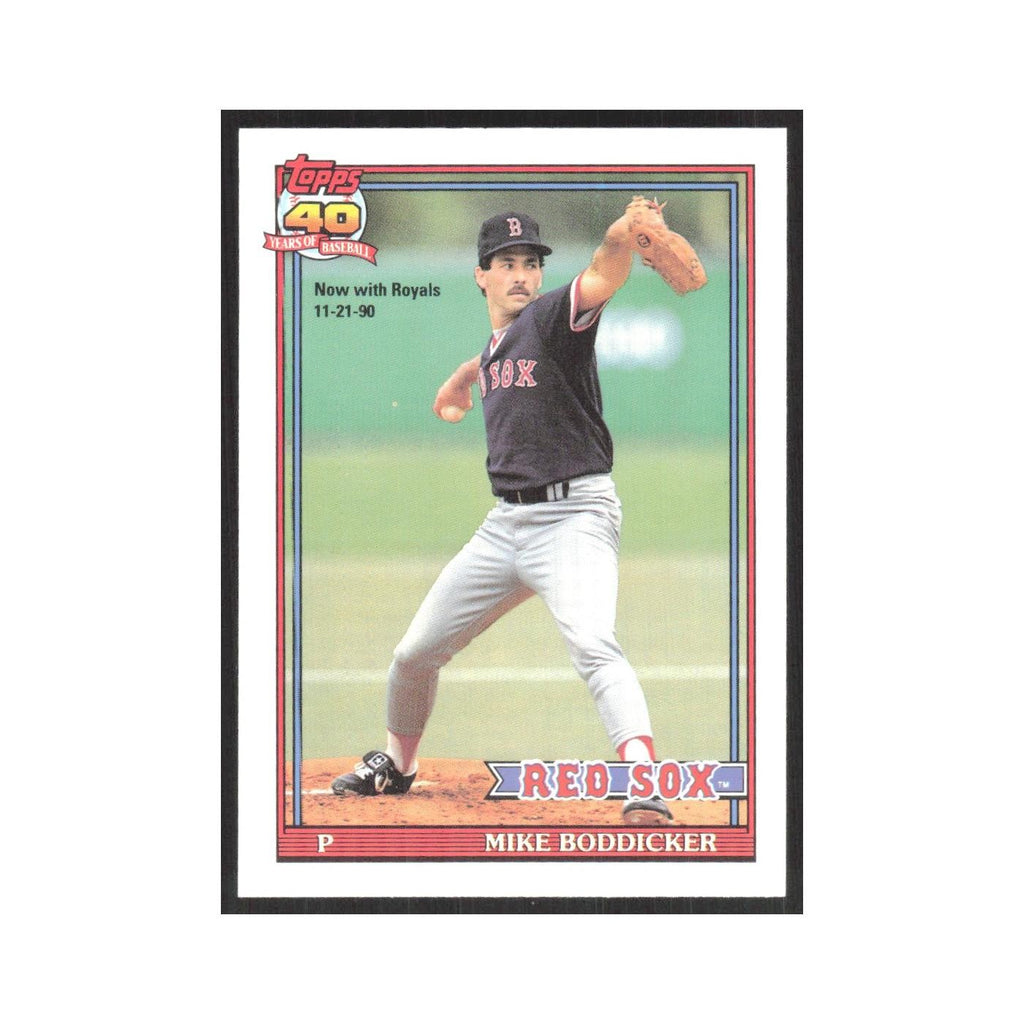 1991 O-Pee-Chee Mike Boddicker Red Sox #303