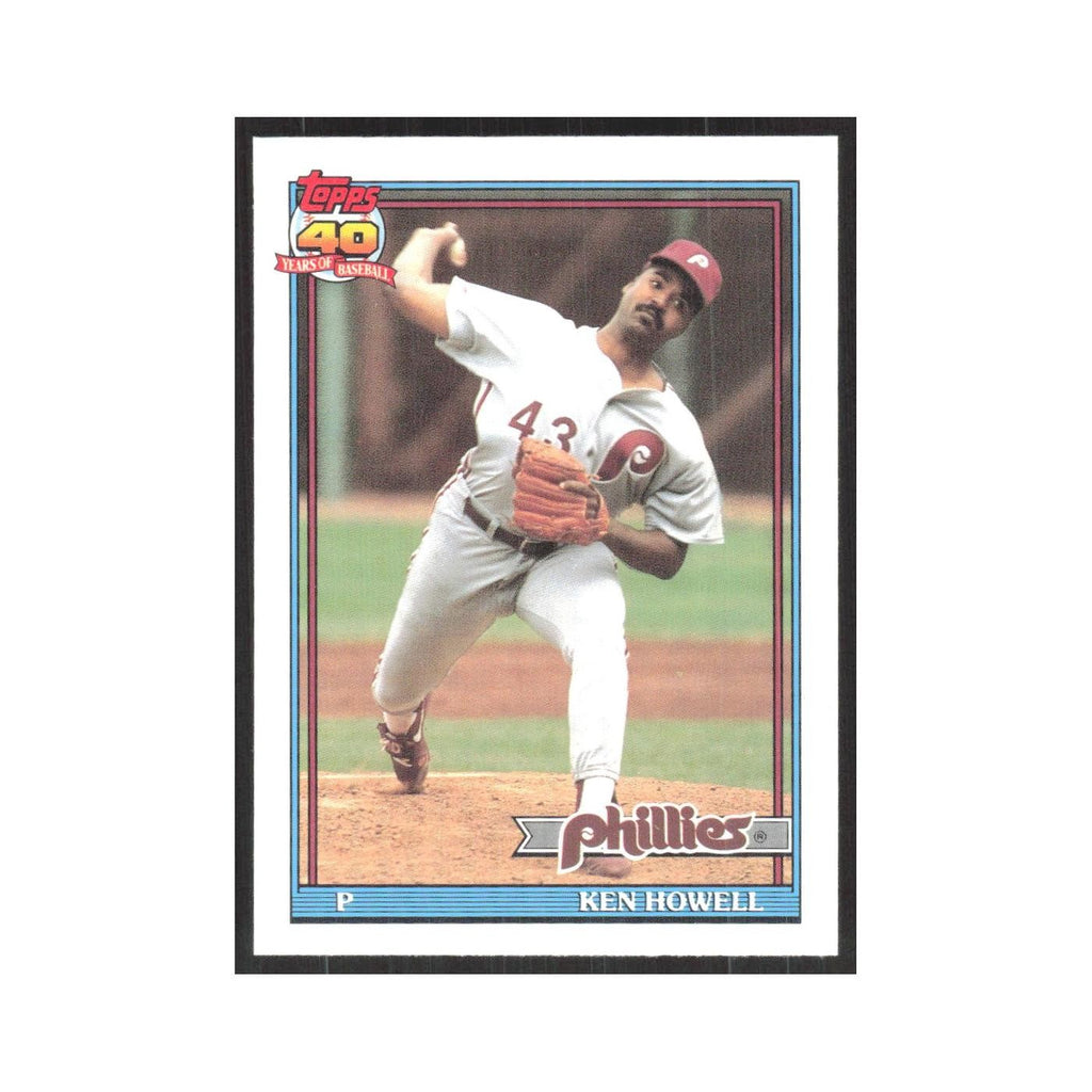 1991 O-Pee-Chee Ken Howell Phillies #209