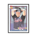 1991 O-Pee-Chee Mark Grant Braves #287