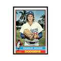Charlie Hough 1976 Topps #174 Los Angeles Dodgers Baseball Card EX