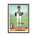 Dick Lange 1976 Topps #176 California Angels Baseball Card EX