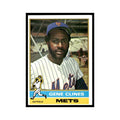 Gene Clines 1976 Topps #417 New York Mets Baseball Card EX
