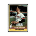 Tom Walker 1976 Topps #186 Detroit Tigers Baseball Card EX