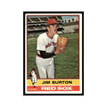 Jim Burton 1976 Topps #471 Boston Red Sox Baseball Card EX