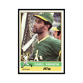 Claudell Washington 1976 Topps #189 Oakland Athletics Baseball Card EX