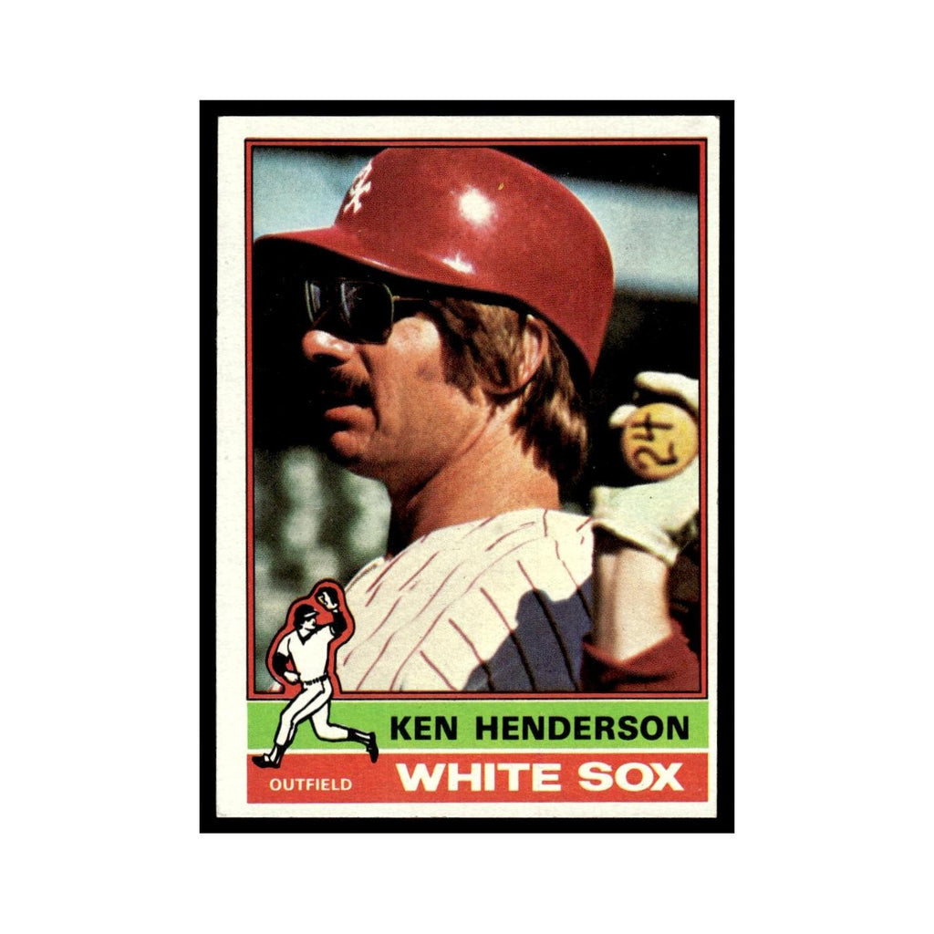 Ken Henderson 1976 Topps #464 Chicago White Sox Baseball Card EX