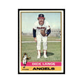 Dick Lange 1976 Topps #176 California Angels Baseball Card EX