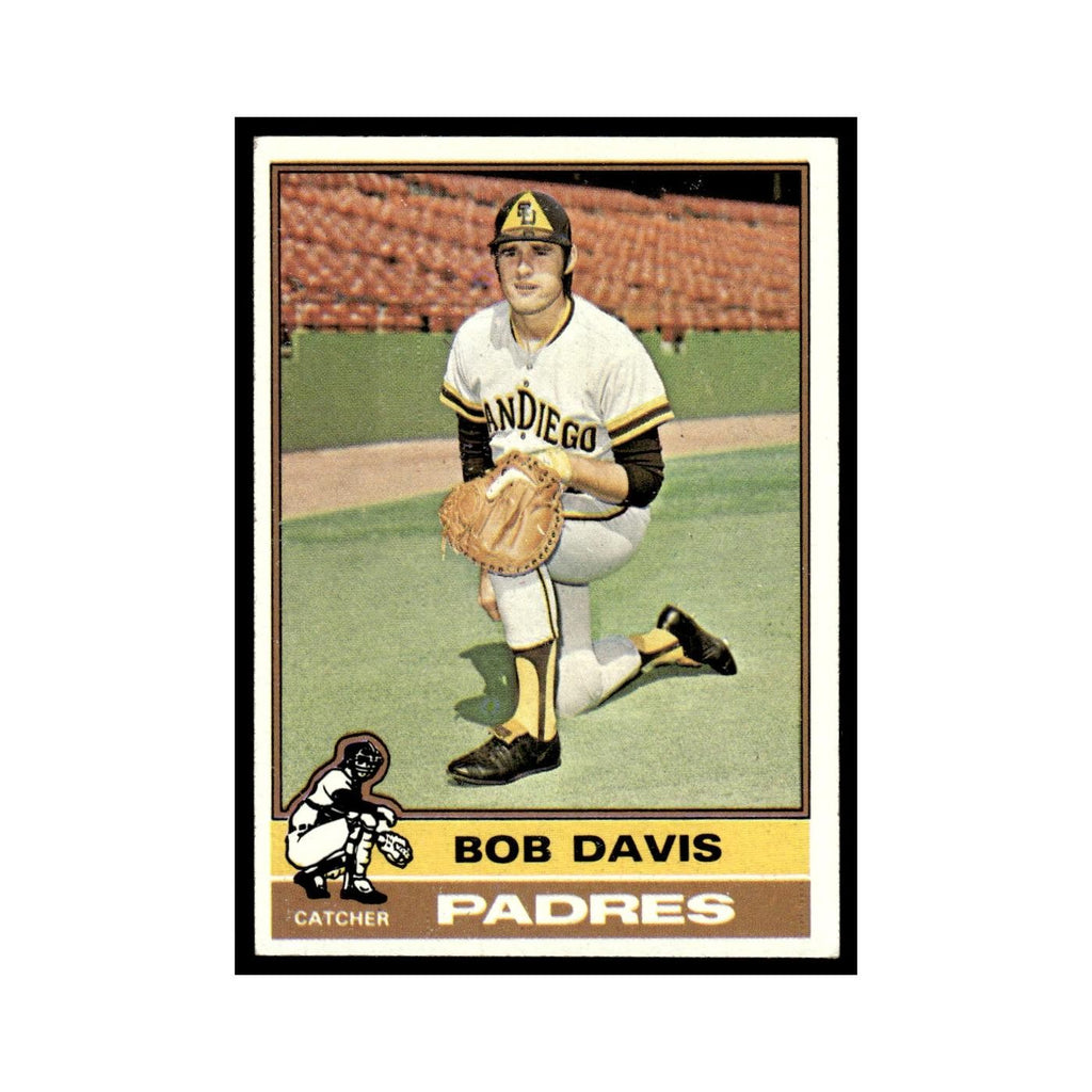 Bob Davis Rookie 1976 Topps #472 San Diego Padres Baseball Card EX