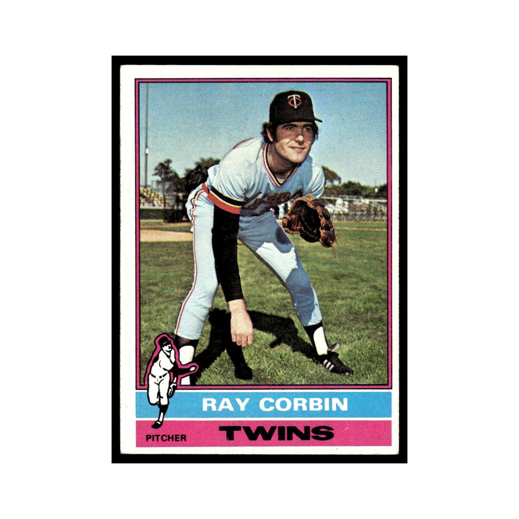 Ray Corbin 1976 Topps #474 Minnesota Twins Baseball Card EX