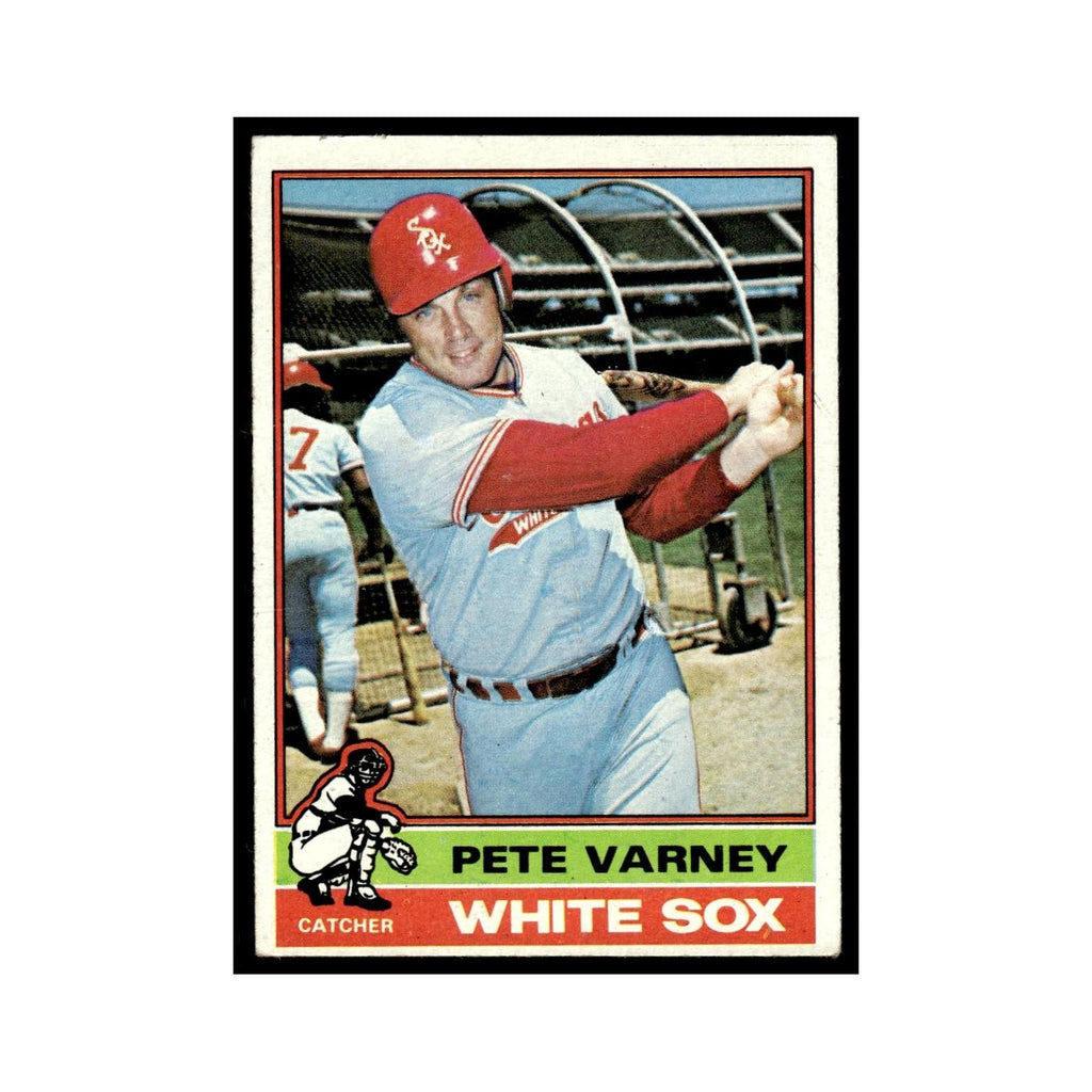 Pete Varney 1976 Topps #413 Chicago White Sox Baseball Card EX