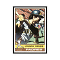 Johnny Grubb 1976 Topps #422 San Diego Padres Baseball Card EX