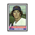 Tom Hausman Rookie 1976 Topps #452 Milwaukee Brewers Baseball Card EX