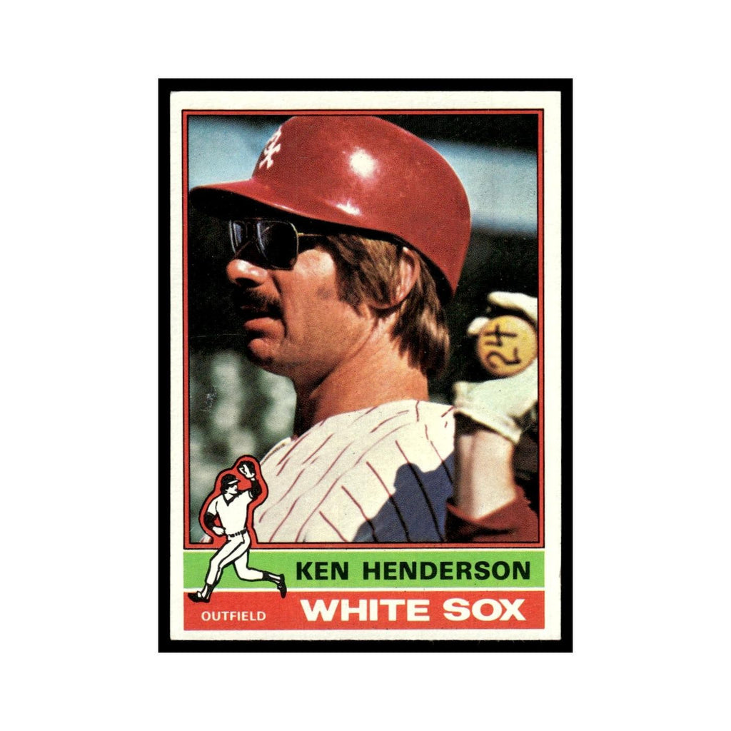 Ken Henderson 1976 Topps #464 Chicago White Sox Baseball Card EX