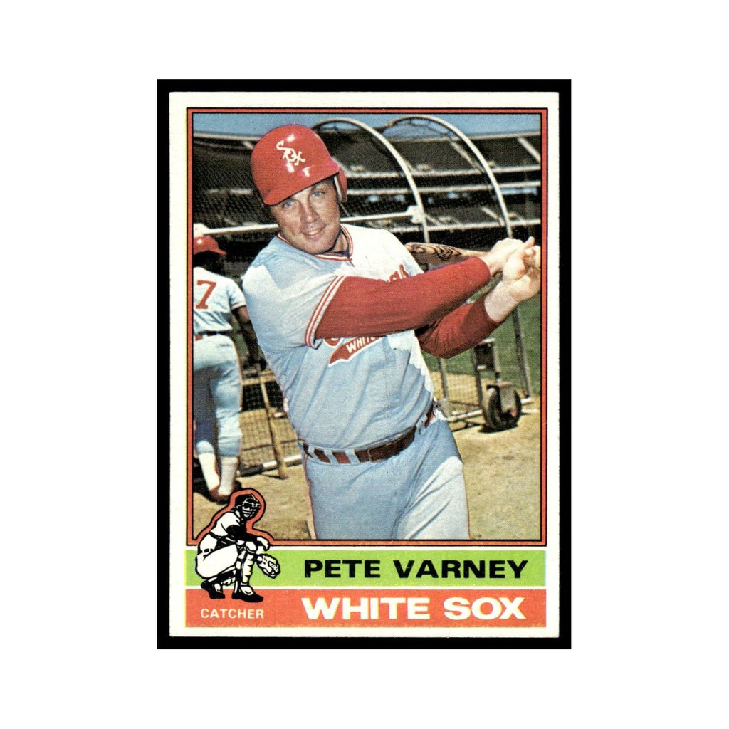 Pete Varney 1976 Topps #413 Chicago White Sox Baseball Card EX